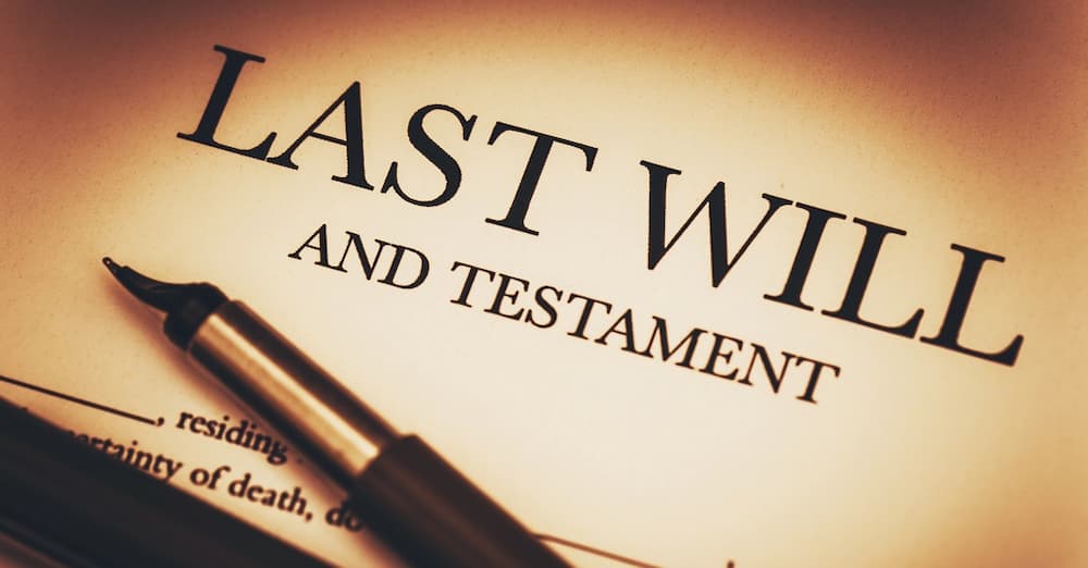 Last will and testament
